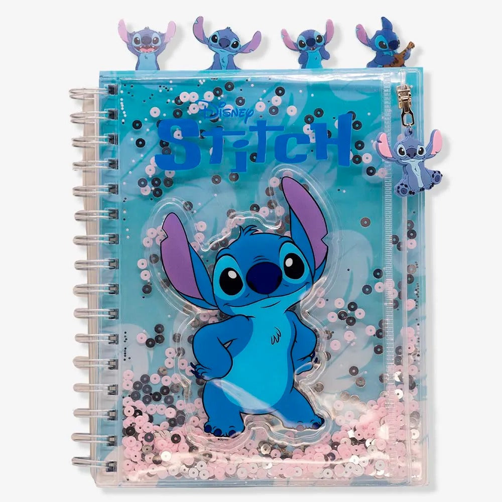 Caderno Pocket com Divisória 24x17,5cm 80fls Stitch