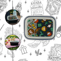 Marmita Hermética com Trava e Divisória Harry Potter – 630 ml