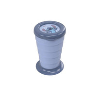 Copo Plástico Dobrável com Tampa Stitch – 330 ml