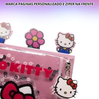 Caderno Pocket com Divisória 24x17,5cm 80fls Hello Kitty