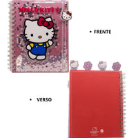 Caderno Pocket com Divisória 24x17,5cm 80fls Hello Kitty