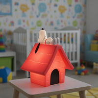 Luminária Casinha Snoopy Vermelha