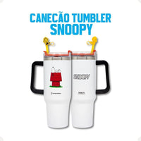 Canecão Térmico Tumbler Snoopy com Pingente – 1,15 L