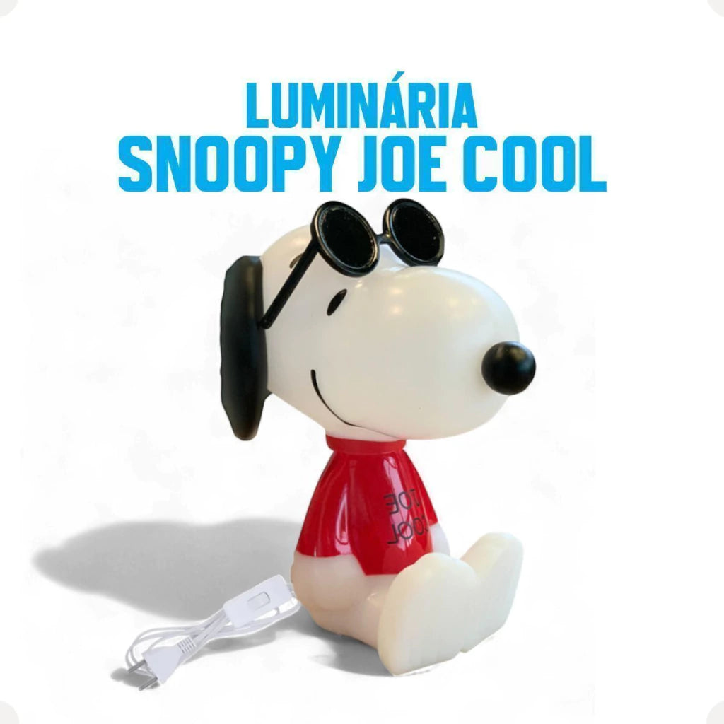 Luminária Snoopy Joe Cool