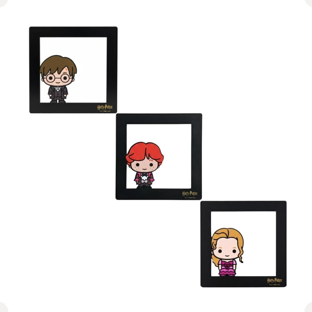 Conjunto de Quadros Harry Potter Pop Collection – 3 Peças
