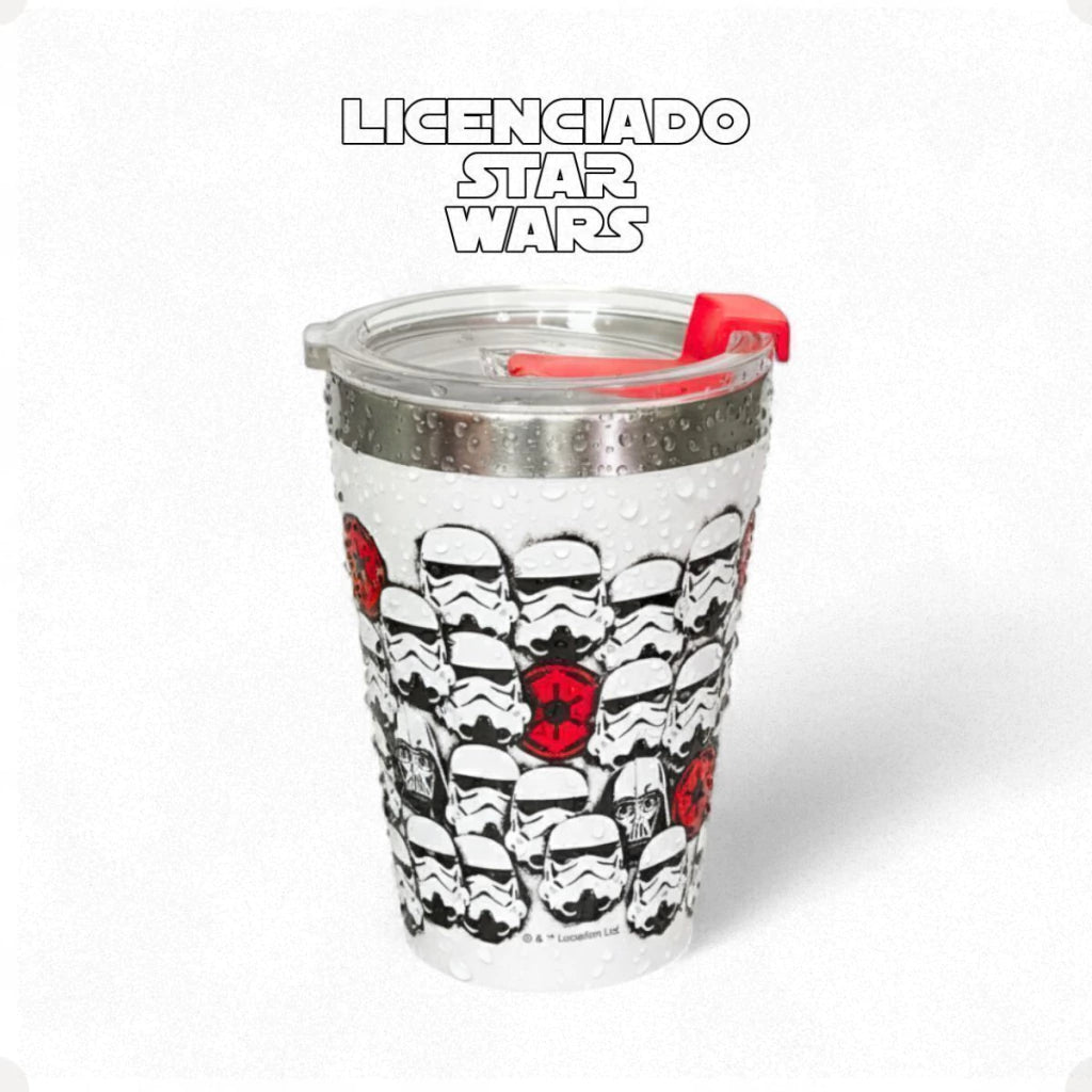 Copo de Viagem Snap com Tampa Star Wars – 300 ml