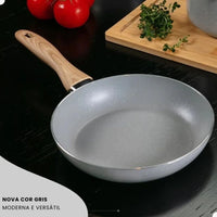 Conjunto de Panelas Brinox Ceramic Life Antiaderente – Cinza