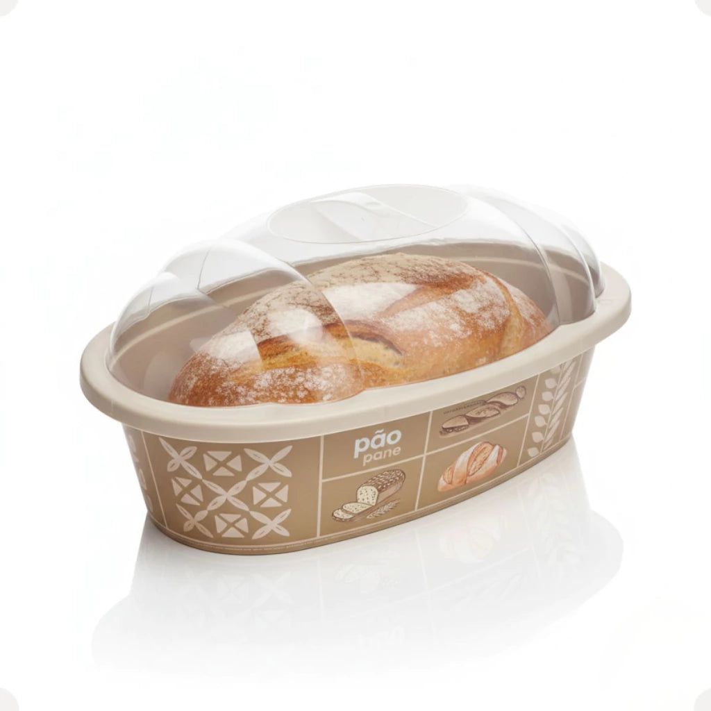 Porta-Pão em Plástico Oval