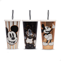 Copo com Tampa e Canudo Mickey Mouse – 700 ml (Sortido)