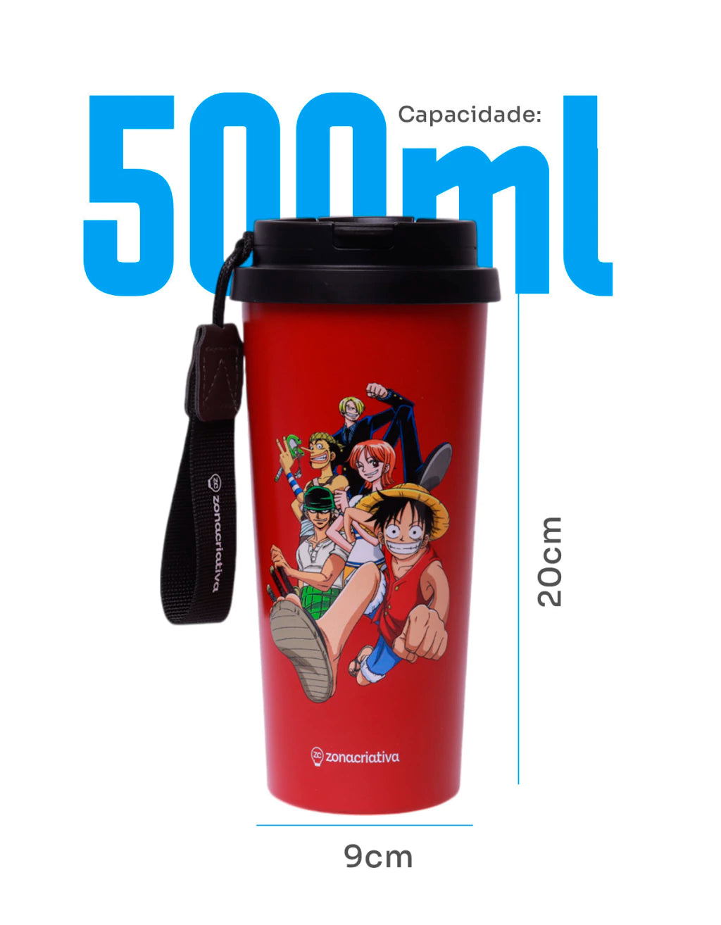 Copo Térmico Baker One Piece – 500 ml