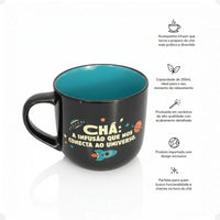 Caneca com Infusor de Chá Astronauta – 350 ml