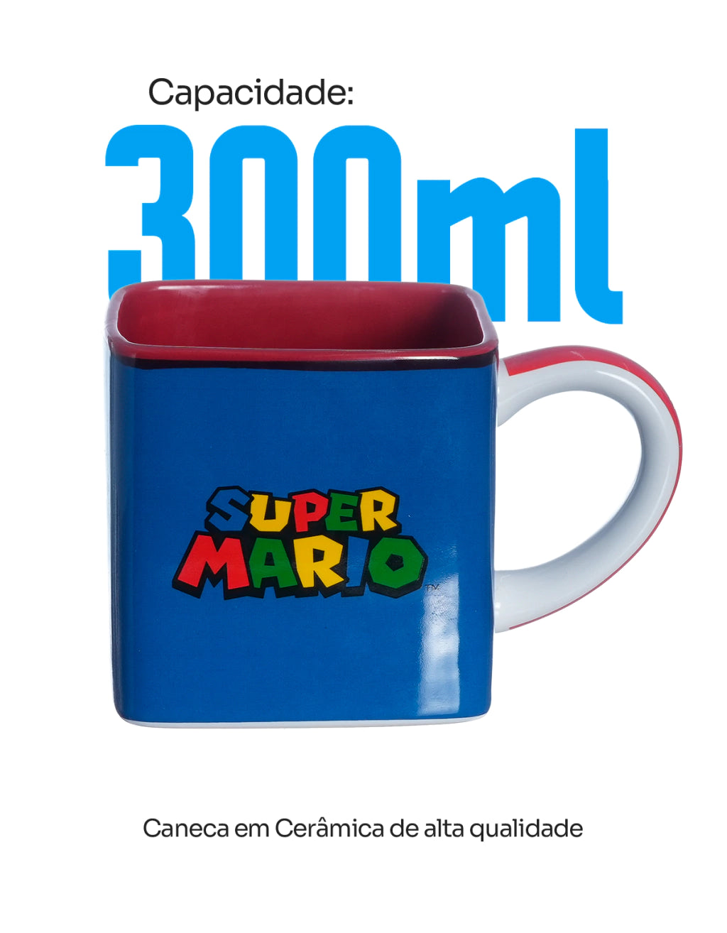 Caneca Cubo Super Mario – 300 ml