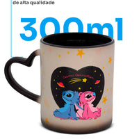 Caneca Magic Stitch e Angel Namorados – 350 ml