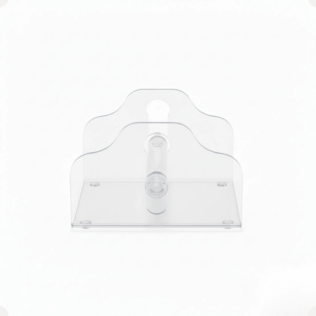 Porta-Guardanapo em Acrílico com Apoio Cristal