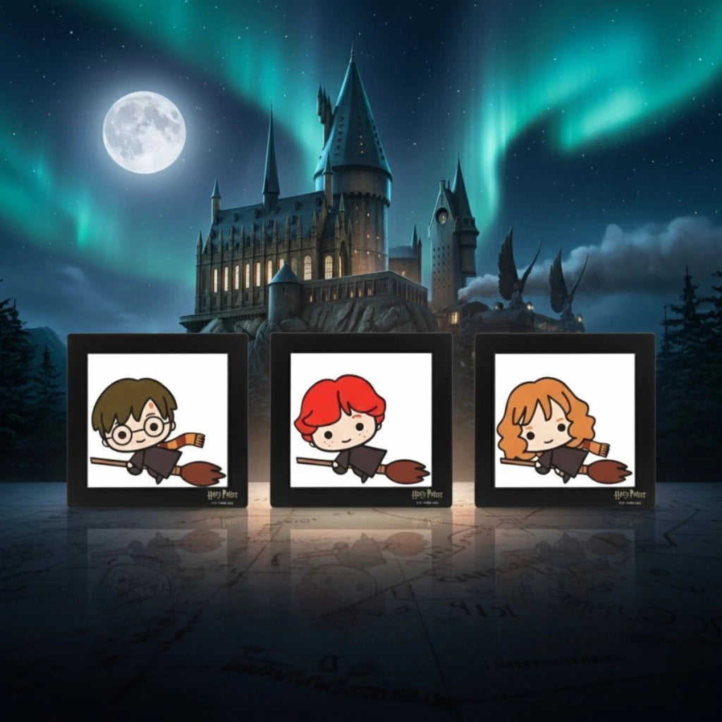 Conjunto de Quadros Harry Potter Pop Collection – 3 Peças