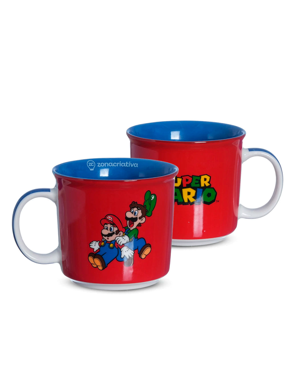 Caneca Tom Super Mario em Cerâmica – 350 ml