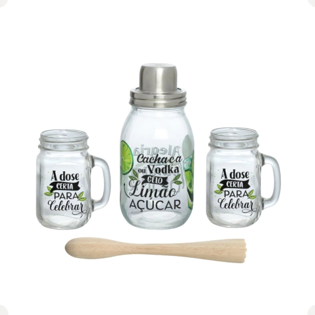 Combo de Caipirinha Hauskraft – 4 Peças
