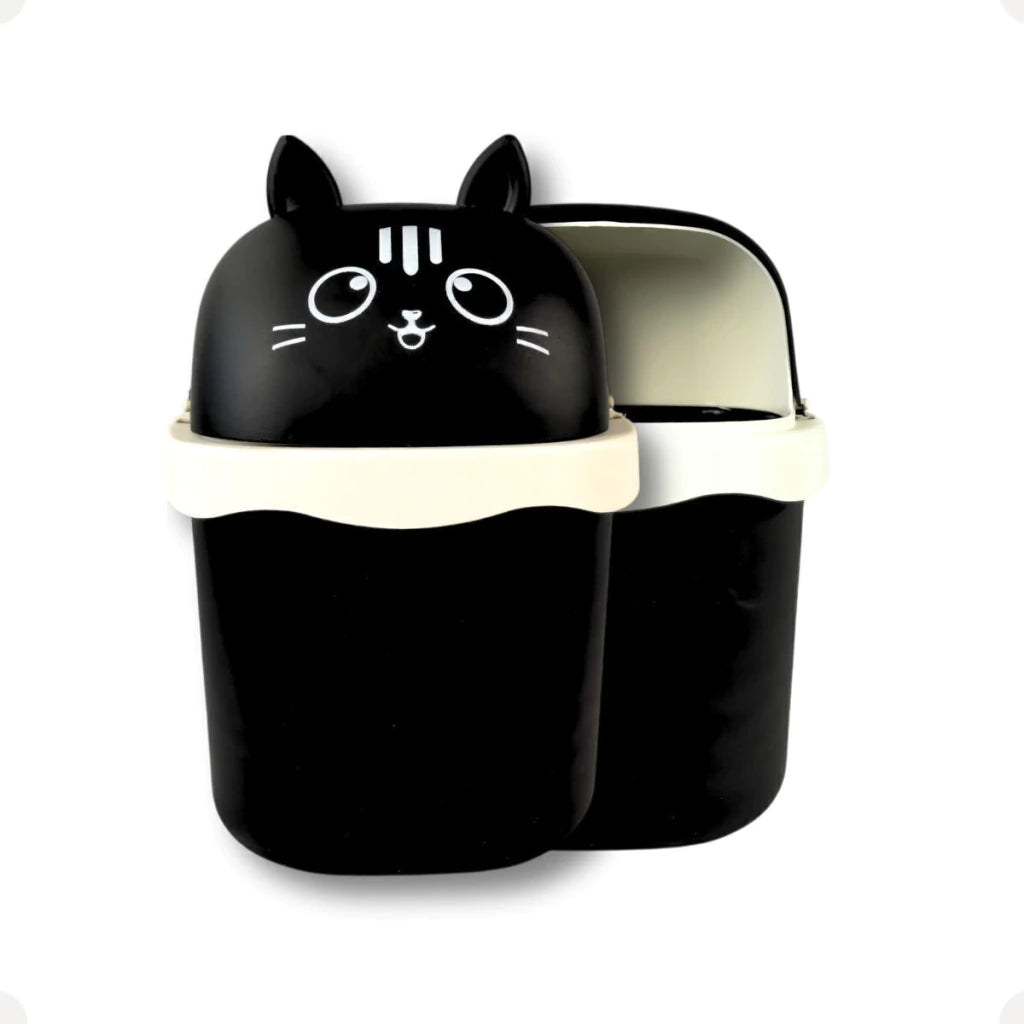 Lixeira com Tampa Basculante Gato – 15 L