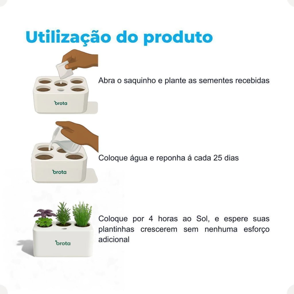 Horta Inteligente Brota Clássica