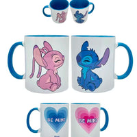 Conjunto com 2 Canecas Pop Stitch Minha Metade – 350 ml