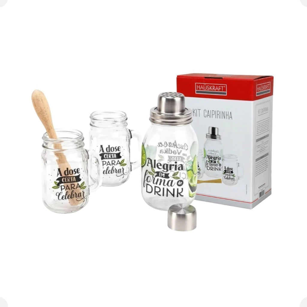 Combo de Caipirinha Hauskraft – 4 Peças