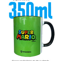 Caneca Pop Super Luigi Face em Cerâmica – 350 ml