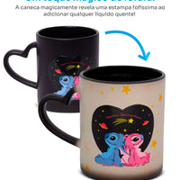Caneca Magic Stitch e Angel Namorados – 350 ml