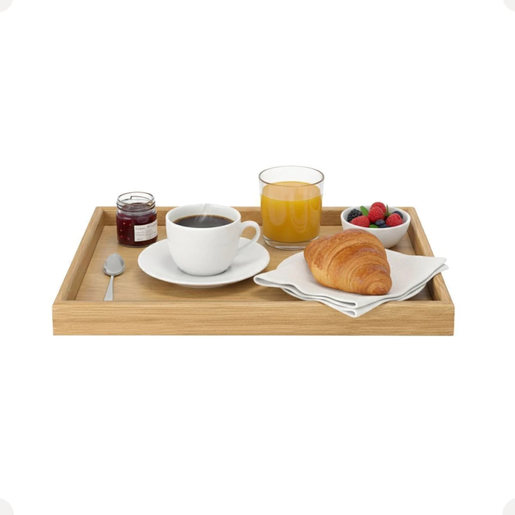 Bandeja para Servir em Bambu 20 x 30 cm – Western Home