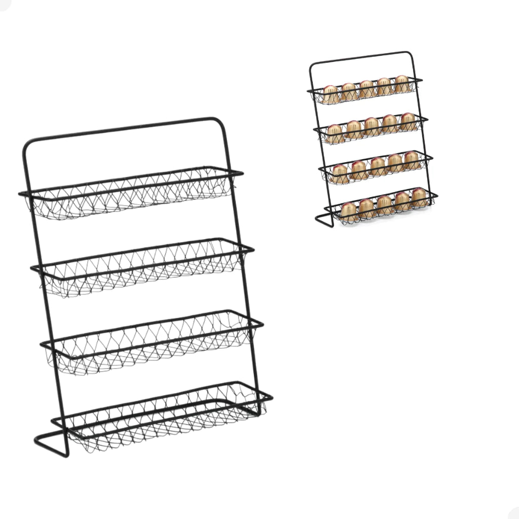 Suporte para Cápsulas de Café Universal em Ferro – Arthi
