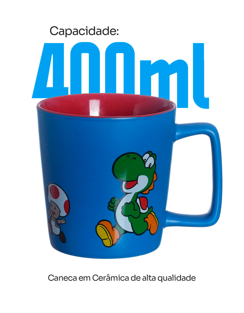 Caneca Buck Super Mario – 400 ml