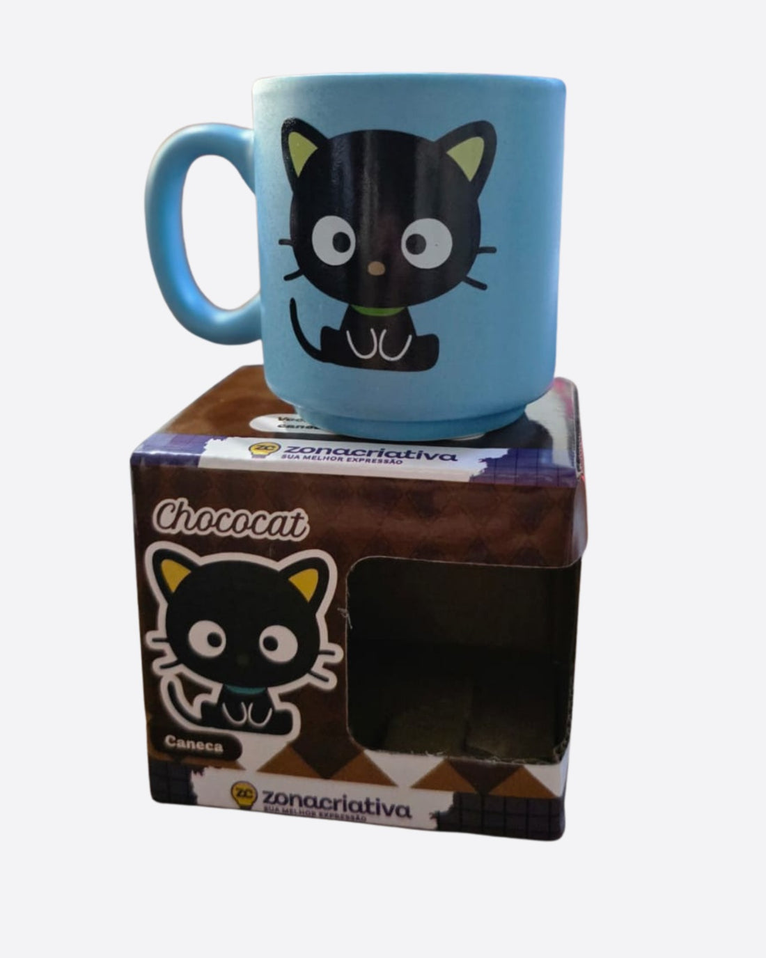 Caneca Mini Tina Cerâmica 100ml Chococat
