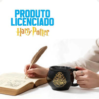 Caneca Decorativa 3D Caldeirão Hogwarts – 500 ml