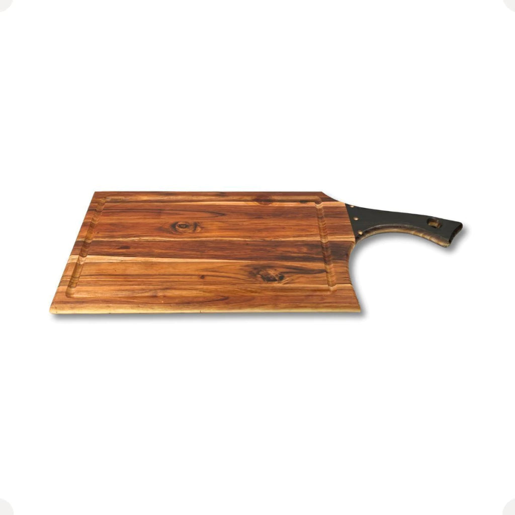 Tábua Cutelo para Churrasco com Cabo – 44 x 24 cm