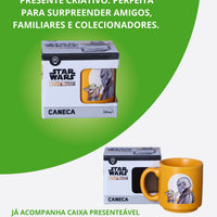 Caneca Mini Tina Cerâmica 100ml Mandalorian