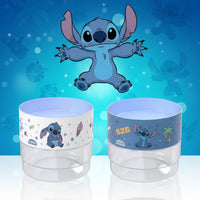 Kit 2 Potes Organizador Plug Empilhável 140ml Sortido Stitch