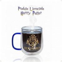 Caneca de Vidro Hogwarts Harry Potter – 300 ml
