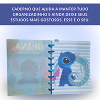 Caderno de Anotações com Divisória 21x16cm 100fls Stitch