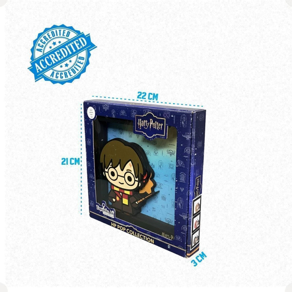 Conjunto de Quadros Harry Potter Pop Collection – 3 Peças