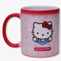 Caneca Magic com Glitter 350ml Hello Kitty