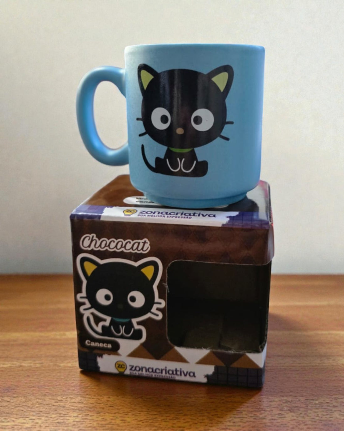 Caneca Mini Tina Cerâmica 100ml Chococat