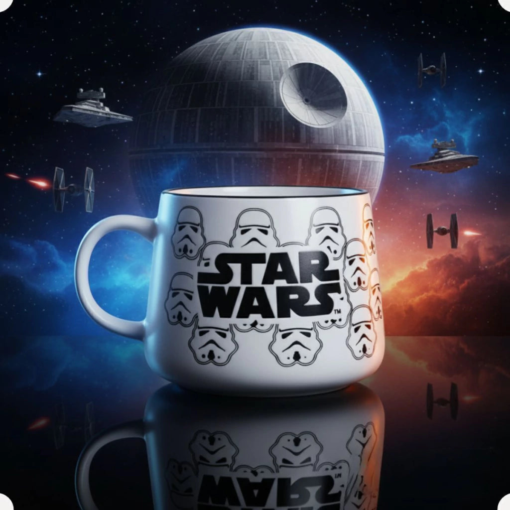 Caneca Moma Cerâmica 500ml Star Wars