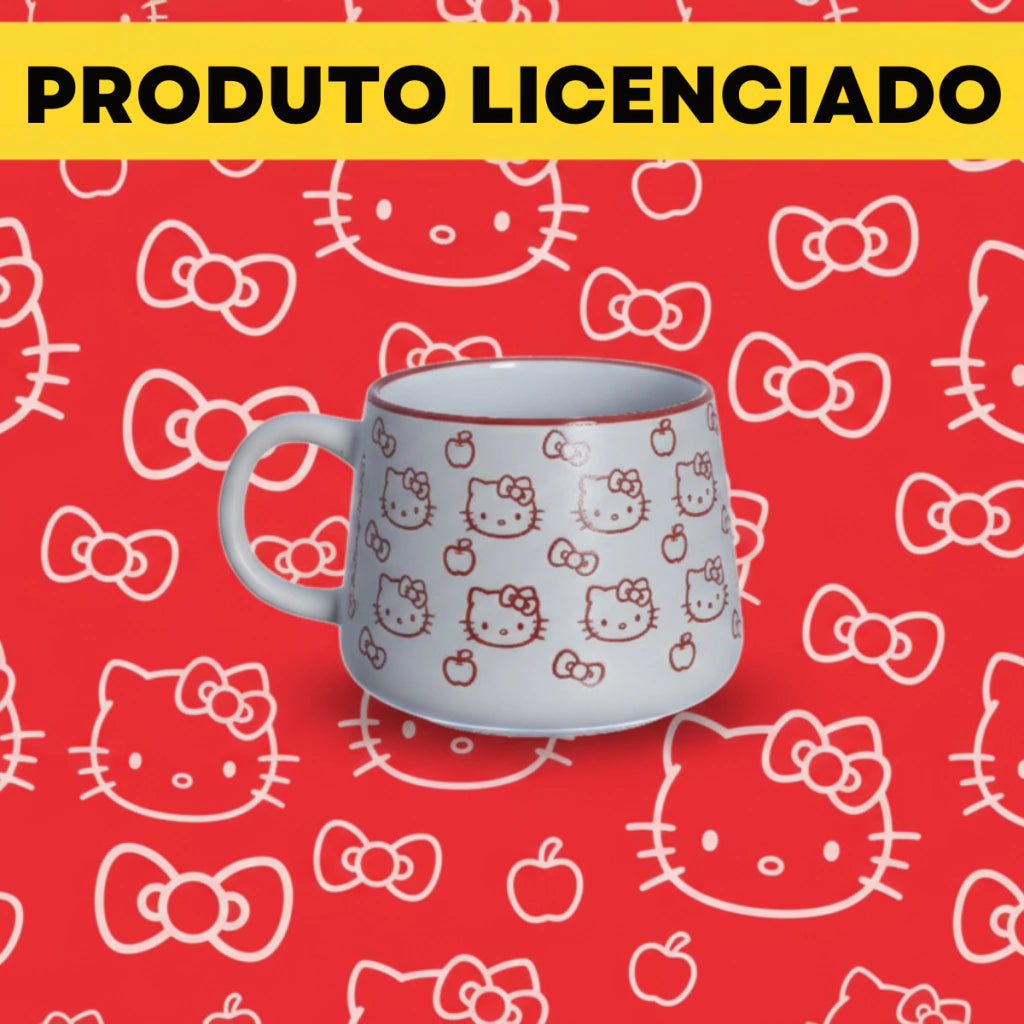 Caneca Moma Cerâmica 500ml Hello Kitty