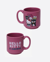 Caneca Mini Tina Cerâmica 100ml Hello Kitty And Friends Rosê