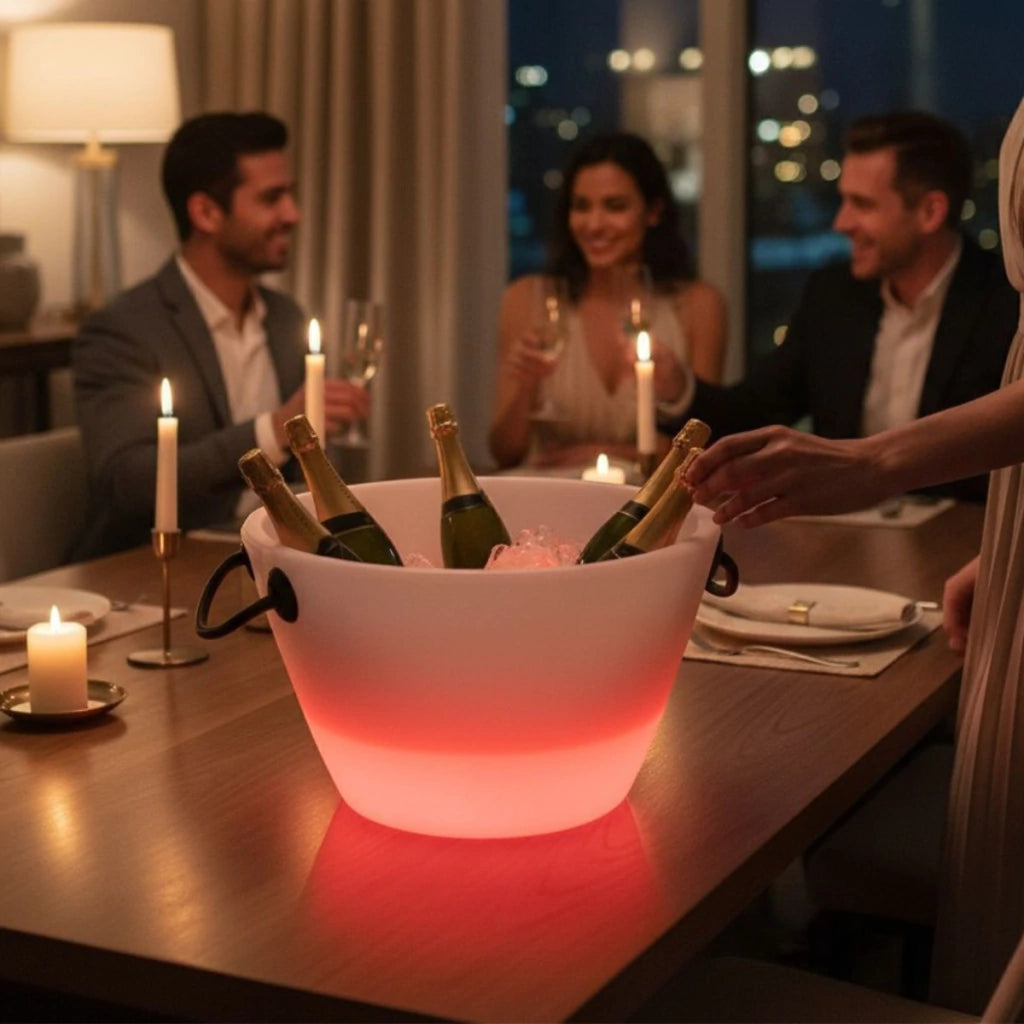 Champanheira LED RGB sem Fio – Tamanho G
