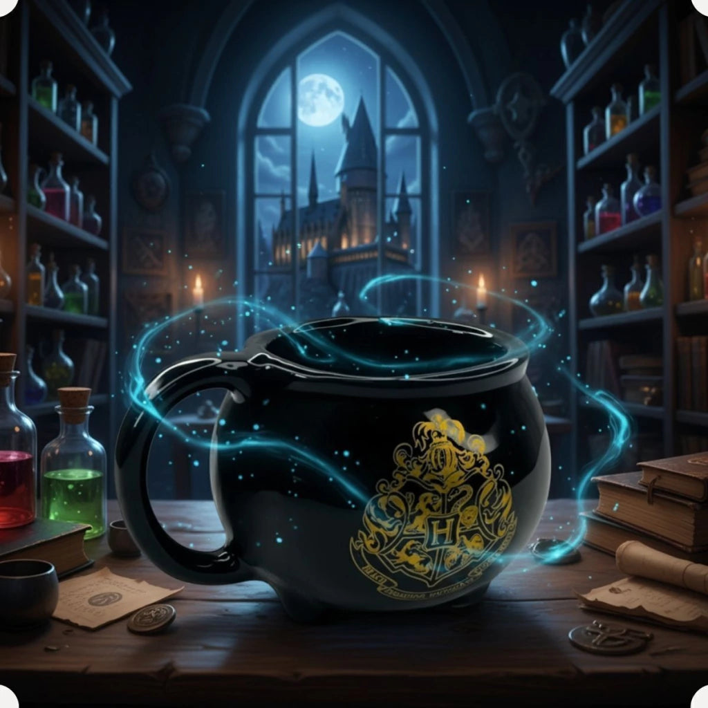 Caneca Decorativa 3D Caldeirão Hogwarts – 500 ml