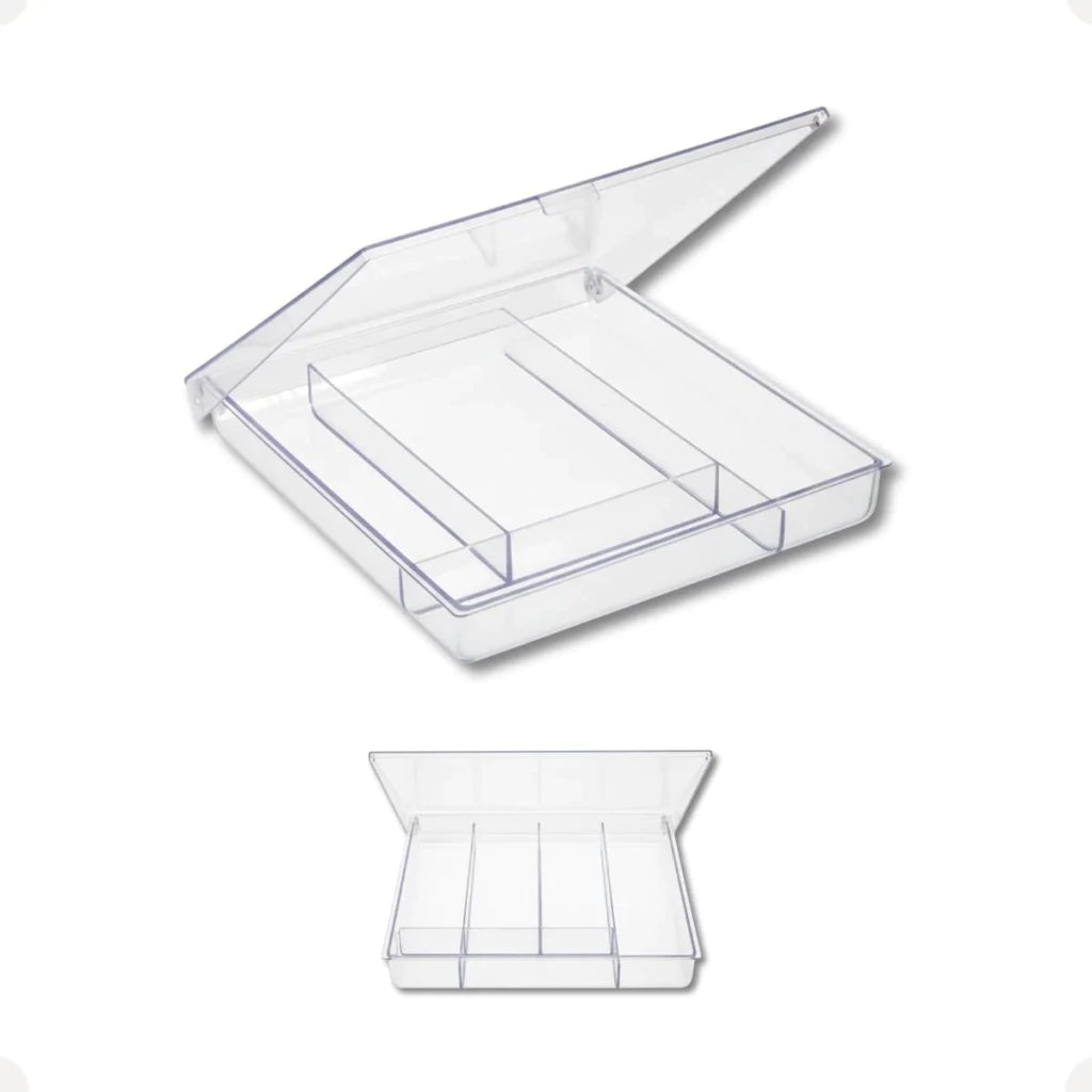 Porta-Talheres com Tampa de Cristal