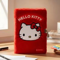 Caderno de Pelúcia com Cadeado A5 80fls Hello Kitty