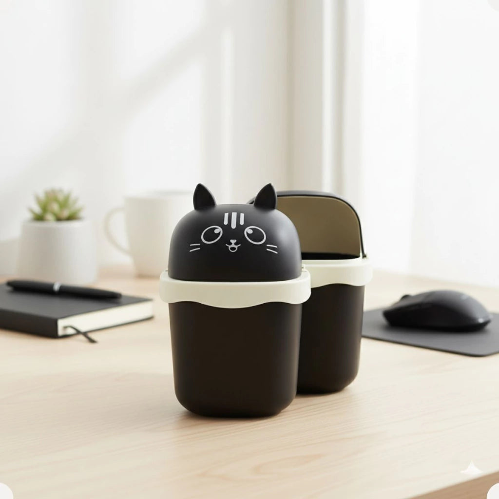 Lixeira com Tampa Basculante Gato – 15 L