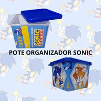 Pote Organizador Quadrado Sonic – 430 ml