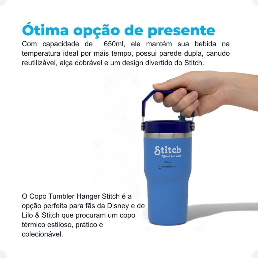 Copo Térmico Tumbler Hanger Stitch – 650 ml
